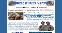 Desktop Screenshot of animalcontroldenver.com